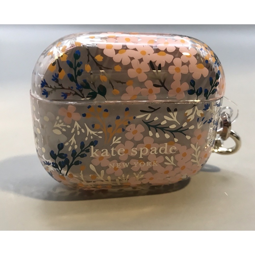 Kate Spade Earbud For Ear Buds Cover New In Box Floral Design Princess Barbie